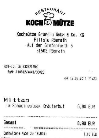 aoff Höffner Kochmütze Restaurant